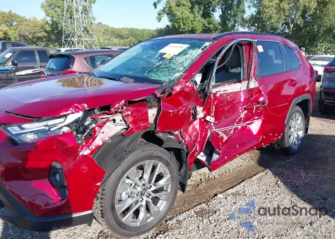 2025 Toyota Rav4 Xle Premium from USA, damaged, VIN 2T3A1RFV0SW516124